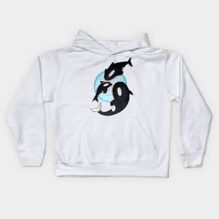 Save the Orcas! Kids Hoodie